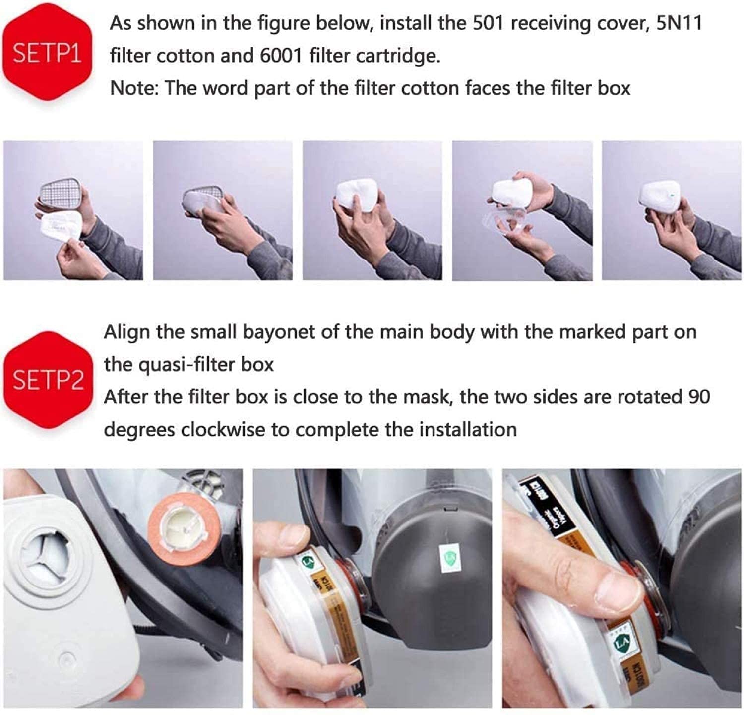 27in1 6200 Half Face Dust Gas  - Dust Mask Construction บทวิจารณ์และราคา
