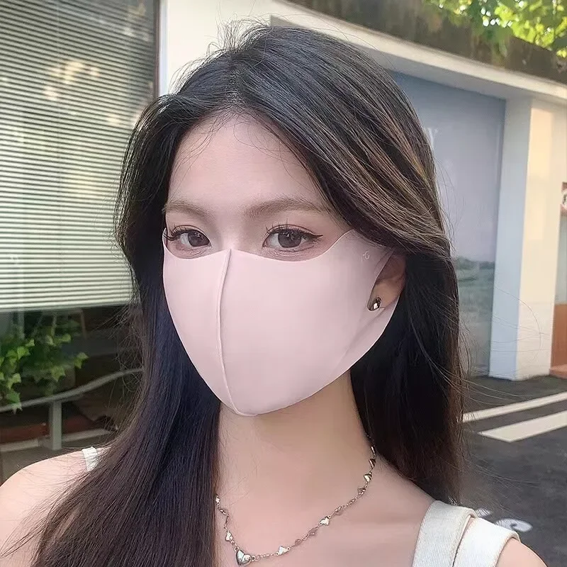 หน้ากากป้องกันแสงแดดฤดูร้อนแบบ - Cloth Face Mask Washable บทวิจารณ์และราคา